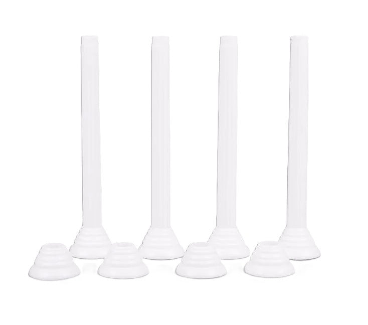 Wilton, 7" Baker's Best Disposable Cake Pillars, with Rings- 4/Pack