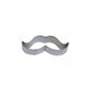 Cookie Cutter Mustache 4" Tin