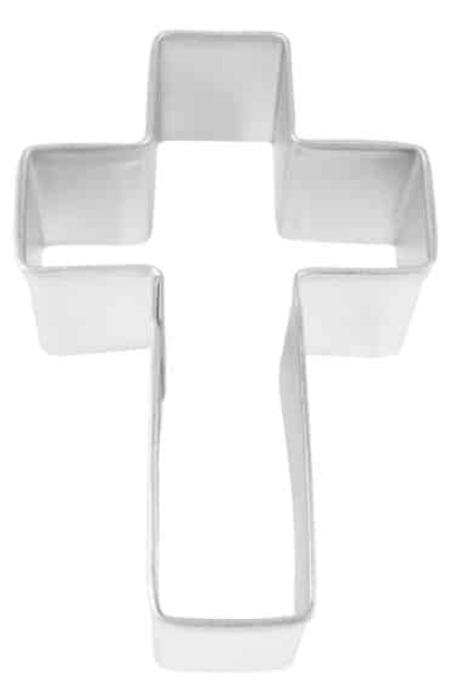 Cookie Cutter Cross 2.75" Tin