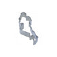 Cookie Cutter Football Player 4.5" Tin