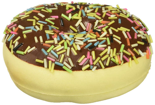 Fake Rubber Chocolate Donut, 1 each