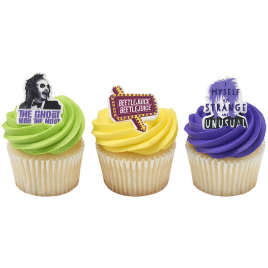 BEETLEJUICE Cupcake Rings