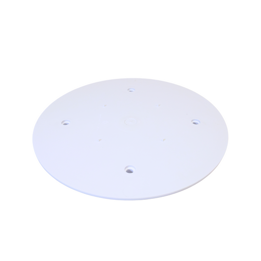 Bush Style Separator Plates : White - *Available Various sizes in 1ct & 12ct*