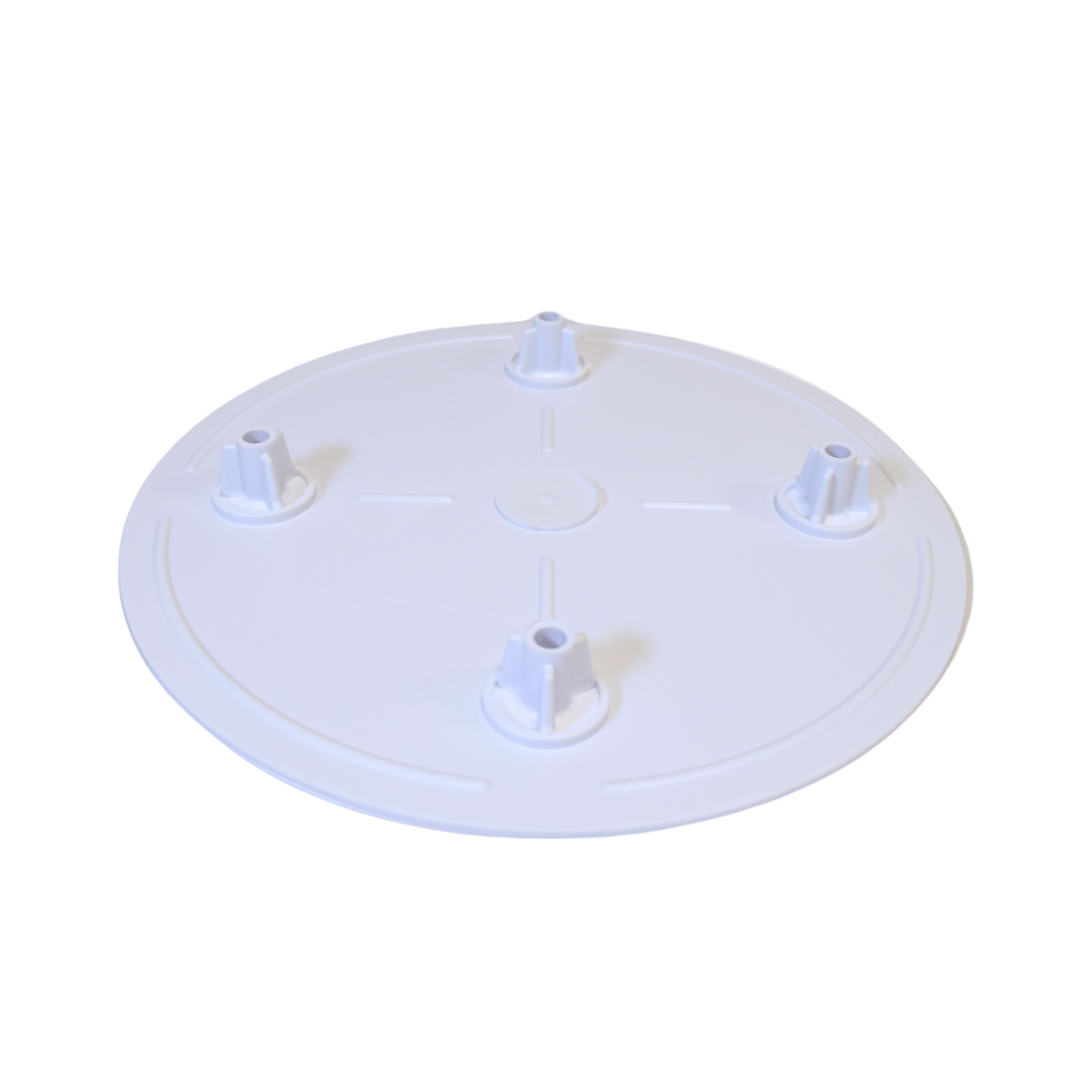 Bush Style Separator Plates : White - *Available Various sizes in 1ct & 12ct*