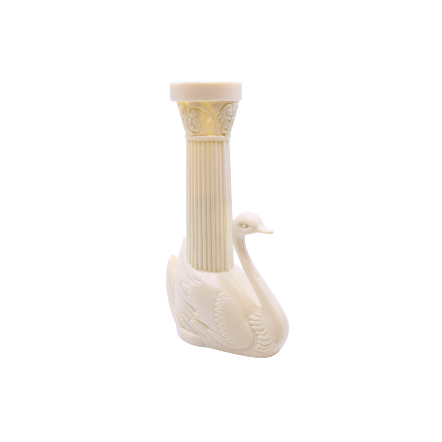 Bush Style - 4-1/2" Swan Pillars Only- Color: Ivory  Pack: 36 pcs