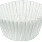 White Fluted Baking Cups - Small (mini) Size 1-1/2" x 1"