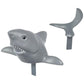 Oasis Supply, 44 Piece Meg SHARK Cake Toppers Party Kit #6, Includes a Shark Creations Topper, Lg Blue Sharks, Shark Fin Picks, Shark Stickers, Comical Jumping Shark Cupcake Picks, & a Gold HBD Sign