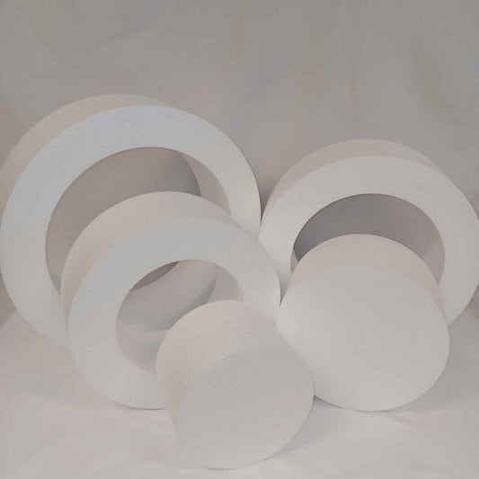 Round Foam Cake Dummies, 16 Inches Tall (4 Pieces), Pack - Fry's Food Stores