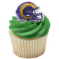 NFL Team Helmet Cupcake Rings - **Eagles & Chiefs in stock Now!*