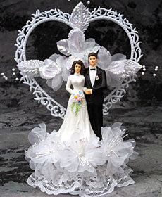 Devoted To You Cake Topper D912, 10" High