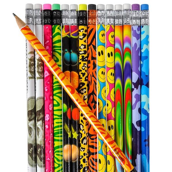 Bulk Assorted Pencils, 144 pieces