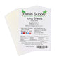 Oasis Supply Edible, Ultra Flexible Icing Sheets, White, 8.5" x 11"