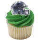 NFL Team Helmet Cupcake Rings - **Eagles & Chiefs in stock Now!*