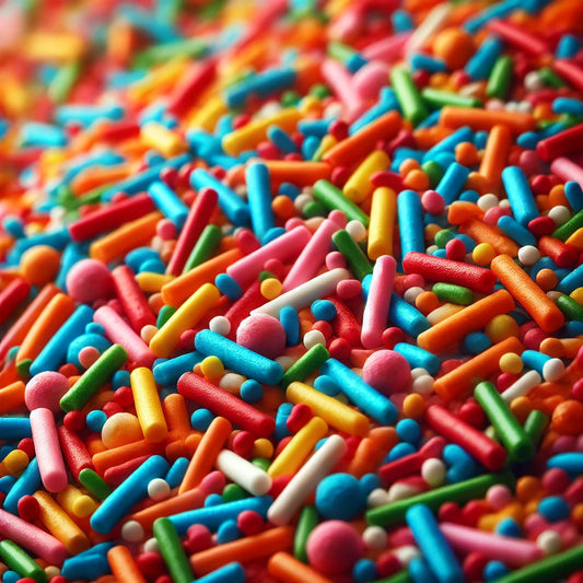 Sprinkles (Jimmies), Choose from 15 Colors and Various Weights