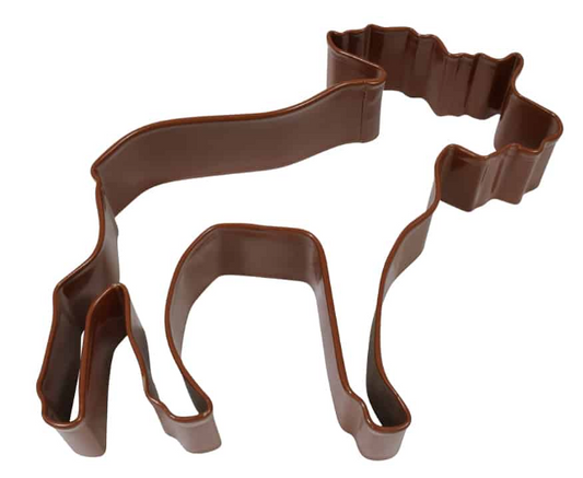 Cookie Cutter Moose 4" Brown