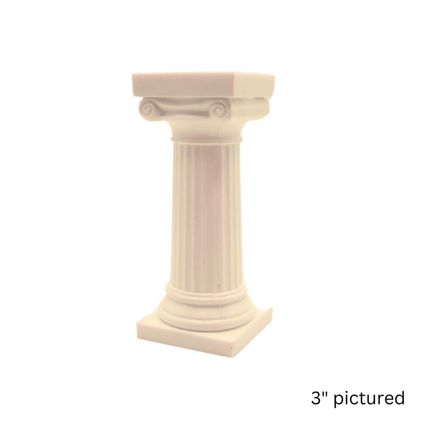 Bush Style - 5" Grecian Pillars Only-Color: Ivory  Pack: 36 pcs