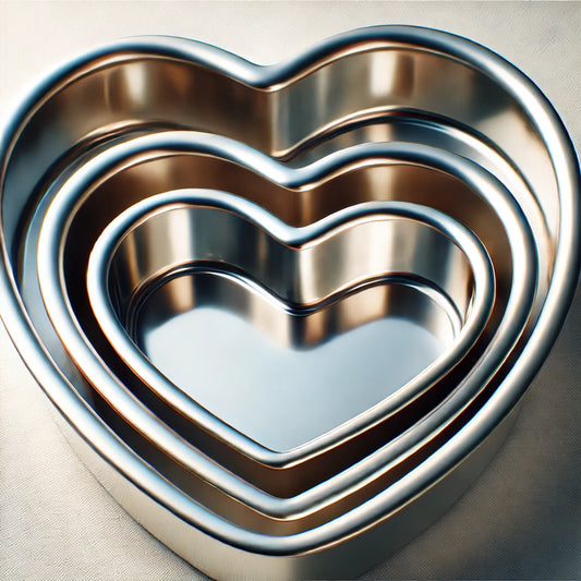 Fat Daddio's Heart Shaped Cake Pans *Available in 3 sizes*