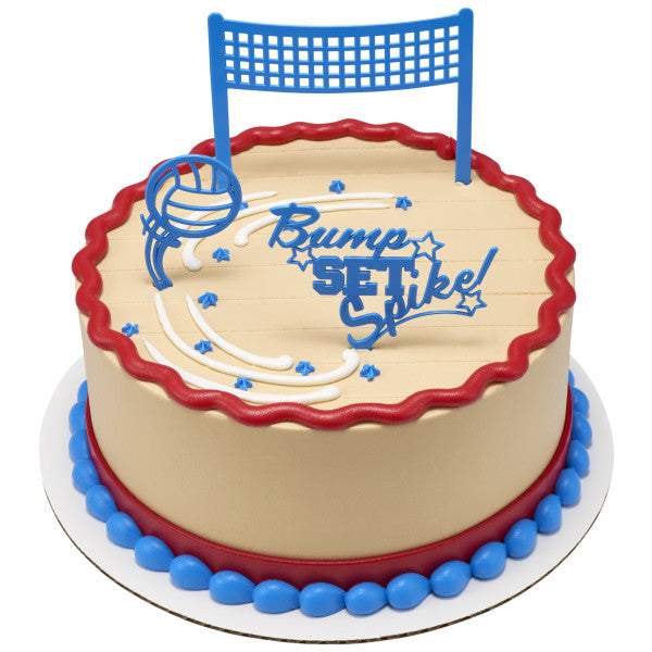 Bump, Set, Spike Volleyball Cake Kit