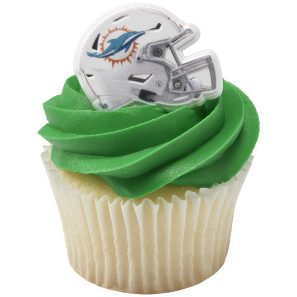 NFL Team Helmet Cupcake Rings - **Eagles & Chiefs in stock Now!*