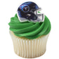 NFL Team Helmet Cupcake Rings - **Eagles & Chiefs in stock Now!*