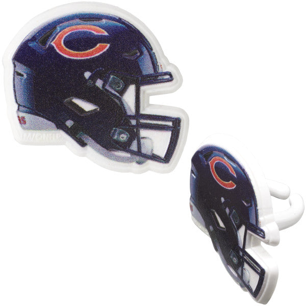 NFL Team Helmet Cupcake Rings - **Eagles & Chiefs in stock Now!*