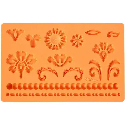 Wilton Fondant Tool,  Silicone Fondant and Gum Paste Molds