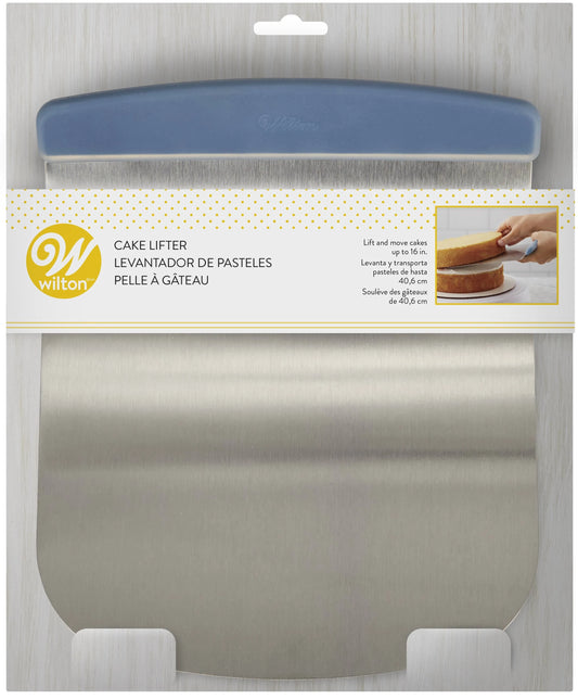 Wilton Stainless Steel Cake Lifter, 8" x 9"