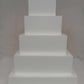 5 Piece Round Fake Cake Set / Dummy Cake Set - 4" High by 6" 8" 10" 12" 14" -- Stack up to 5 Tiers