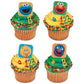 Sesame Street® Bright & Fun Cupcake Rings - 144 ct