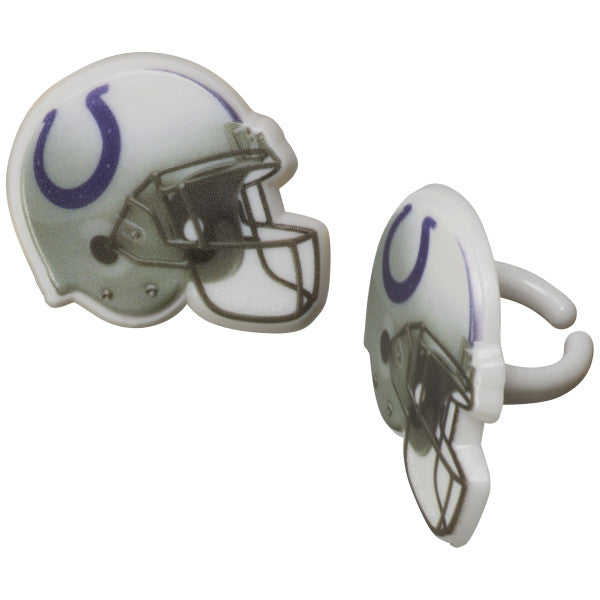 NFL Team Helmet Cupcake Rings - **Eagles & Chiefs in stock Now!*