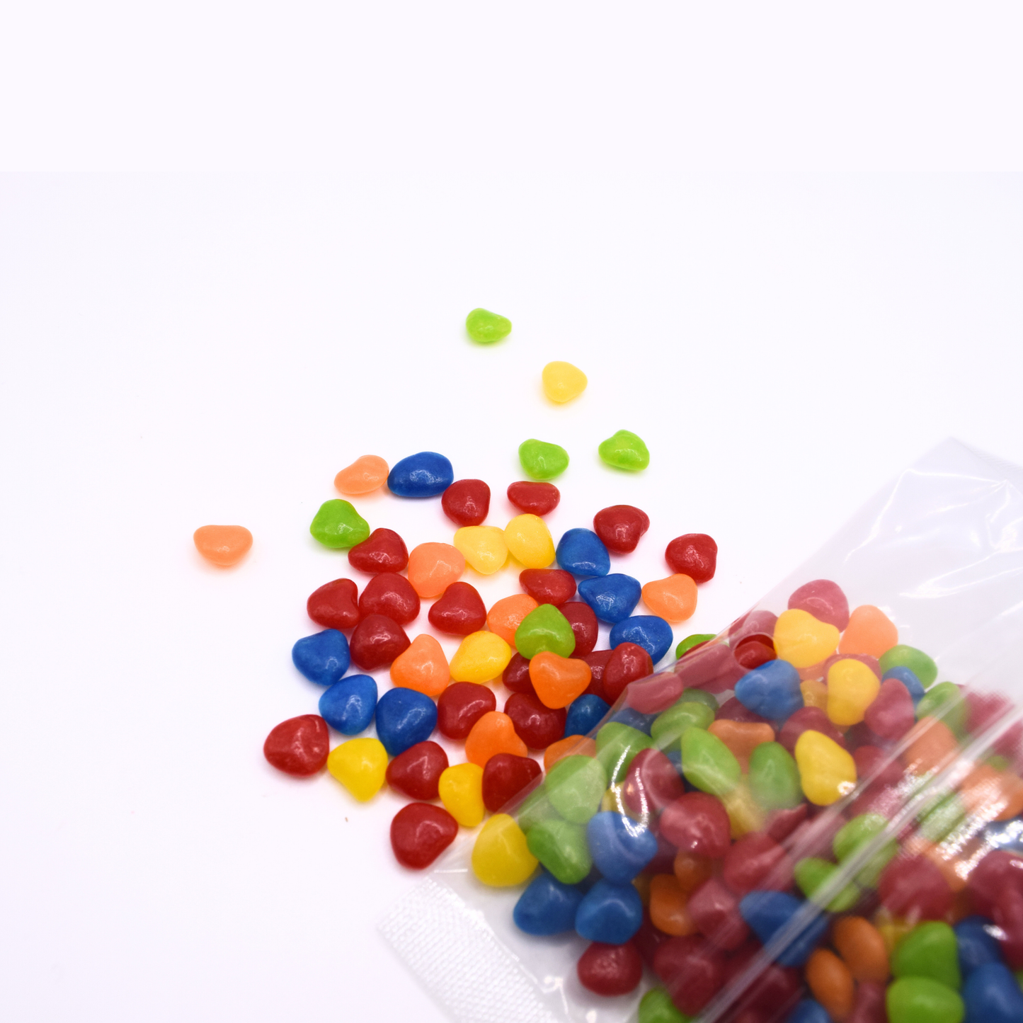 Edible Valentines Cake Decorations (Candy Mix) - Royal Sugar Icing Decorations - Valentine's Sprinkles for Baking