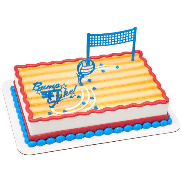 Bump, Set, Spike Volleyball Cake Kit