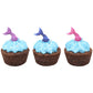 Mermaid Tail Minis Sweet Décor® Edible Decorations 144ct