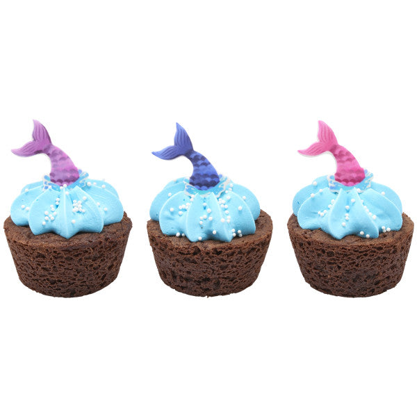 Mermaid Tail Minis Sweet Décor® Edible Decorations 144ct