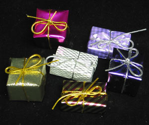 1.5" - 2" Larger Fancy Wrapped Present - 24 count