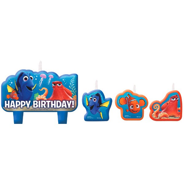 Finding Dory Party Supplies - Birthday Candle Set