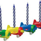 Airplane Candleholder Sets w/ 4 Candles