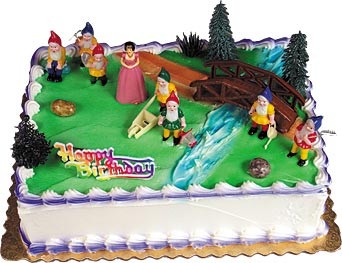 Snow White & the 7 Dwarves Topper Cake Kit
