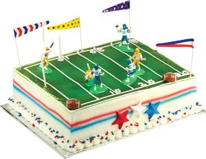 Football & Players Toppers Cake Kit