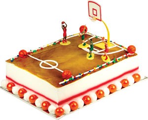 Basketball Toppers Cake Kit