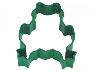 Green Frog Cookie Cutter