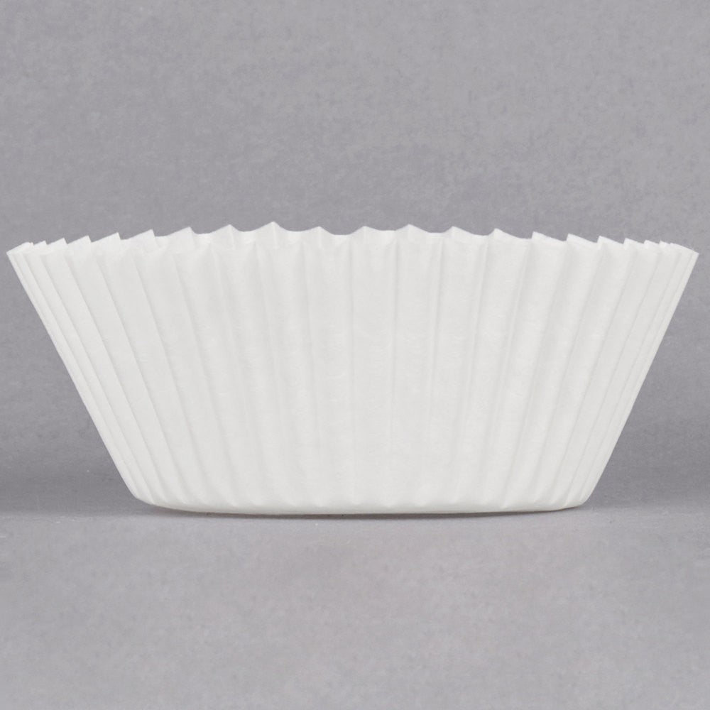 White (Transparent) Fluted Baking Cups - Standard Size