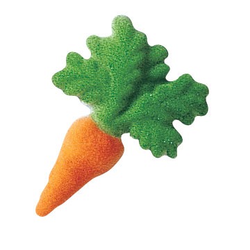 Large Carrot Sugar Shapes