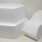 Hexagon Styrofoam Cake Dummies Various Sizes