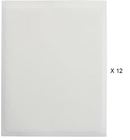 ***NEW****Oasis Supply Ultra Premium, Pliable, Non Cracking Icings Sheets, White (8.5" x 11.5") Available in 12 or 24 cts