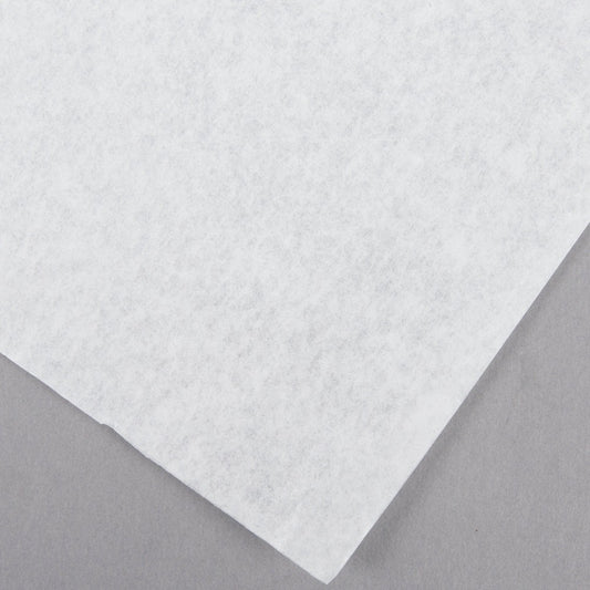 Quilon-Coated Parchment Paper - 12" x 16" Half Sheet - White