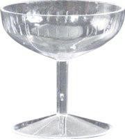 Clear Mini Champagne Glass - 72 Count