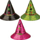 Mini Witch Hat - Assorted Colors - Cupcake Topper - 72 Count