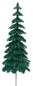 Extra Large Evergreen Fir Tree Picks 5-1/2" - 12 Count or 48 Count