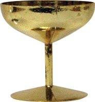 Gold Mini Champagne Glass - 36 Count